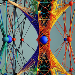Neural Network Weight Initialization**

Prompt: Abstract visualization of a neural network node with interconnected weights. Highlight the concept of "good initialization" with bright, balanced colors, contrasting with a section of "bad initialization" depicted in faded, unstable colors. Add subtle graphical elements representing Xavier/Glorot and He initialization methods. Style: Modern, abstract data visualization.

**