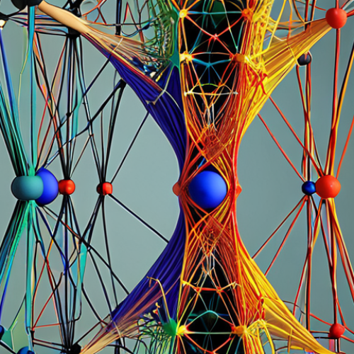 Neural Network Weight Initialization**

Prompt: Abstract visualization of a neural network node with interconnected weights. Highlight the concept of "good initialization" with bright, balanced colors, contrasting with a section of "bad initialization" depicted in faded, unstable colors. Add subtle graphical elements representing Xavier/Glorot and He initialization methods. Style: Modern, abstract data visualization.

**
