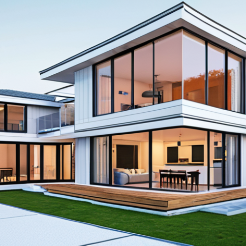 **

"A complex blueprint of a modern house with layers representing different machine learning model architectures. Highlighted areas show 'scalability,' 'cost optimization,' and 'real-world performance.' The house should appear sturdy and well-designed, symbolizing a robust and practical AI solution."

**