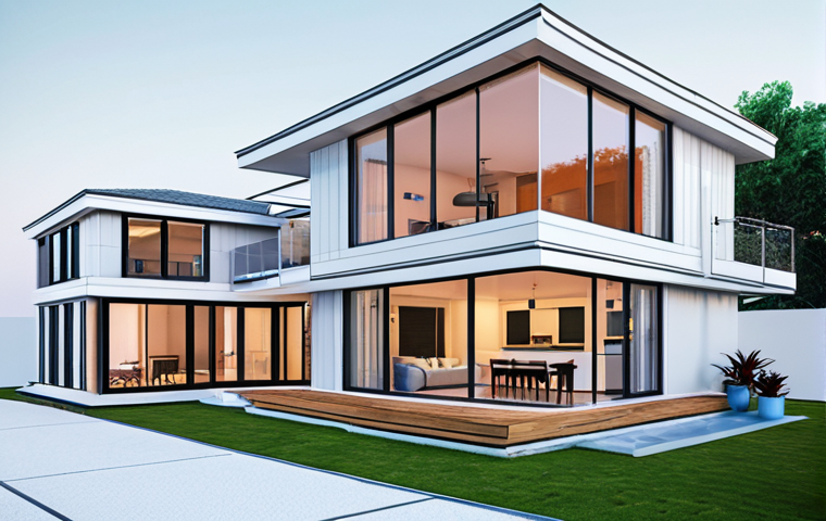 **
"A complex blueprint of a modern house with layers representing different machine learning model architectures. Highlighted areas show 'scalability,' 'cost optimization,' and 'real-world performance.' The house should appear sturdy and well-designed, symbolizing a robust and practical AI solution."
**