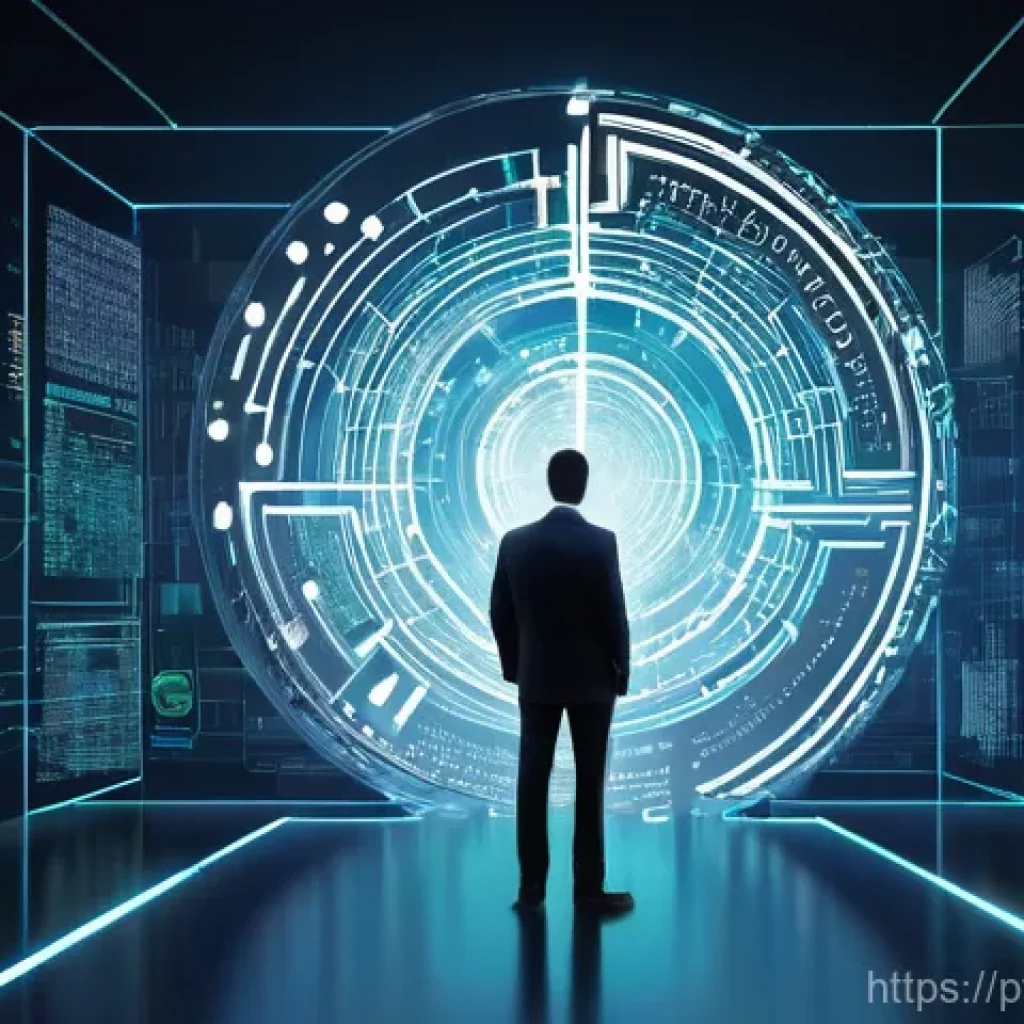신경망 아키텍처 설계 시 유의해야 할 법적 사항 - **Prompt for Data Privacy and Security:**
"A visually striking and intricate digital artwork dep...